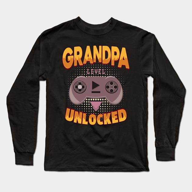 Gaming Husband Dad Papa Grandpa Long Sleeve T-Shirt by JaussZ